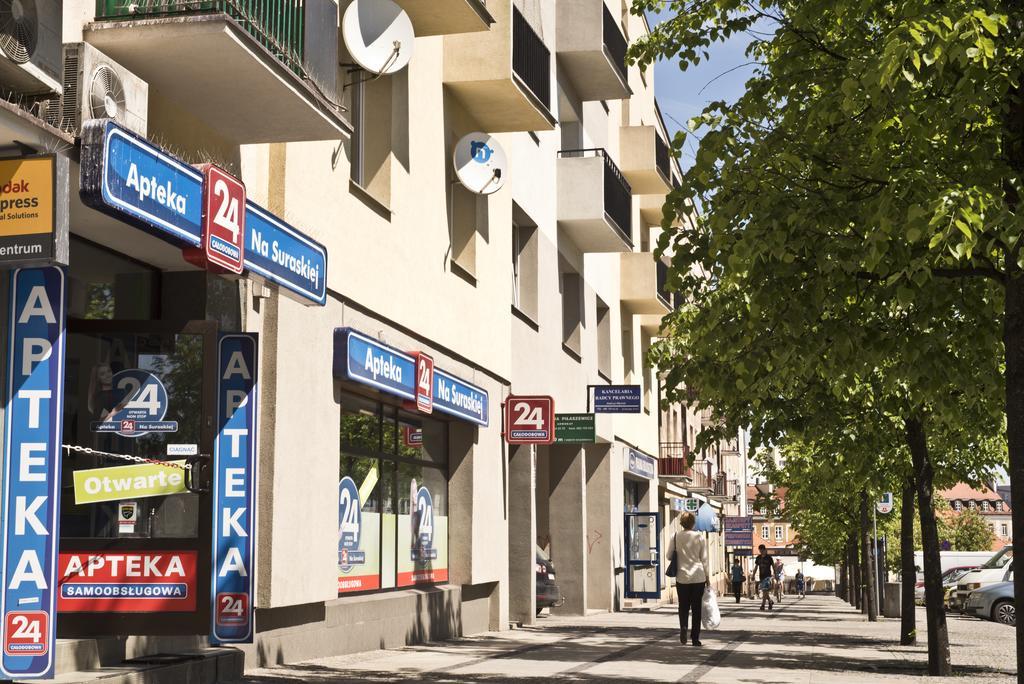 ビャウィストクRint - Centrum Rynek Kosciuszkiアパートメント エクステリア 写真